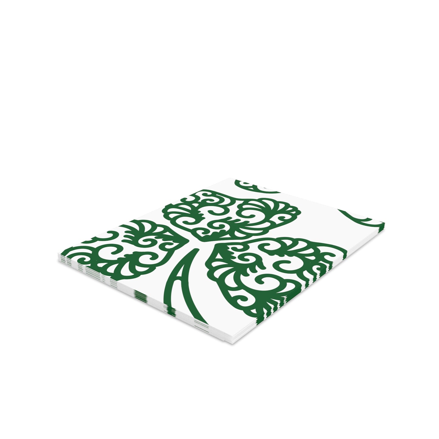 Greeting Cards Set ( 8 )- Irish Shamrock for Goodluck, Love, St Patrick's Day