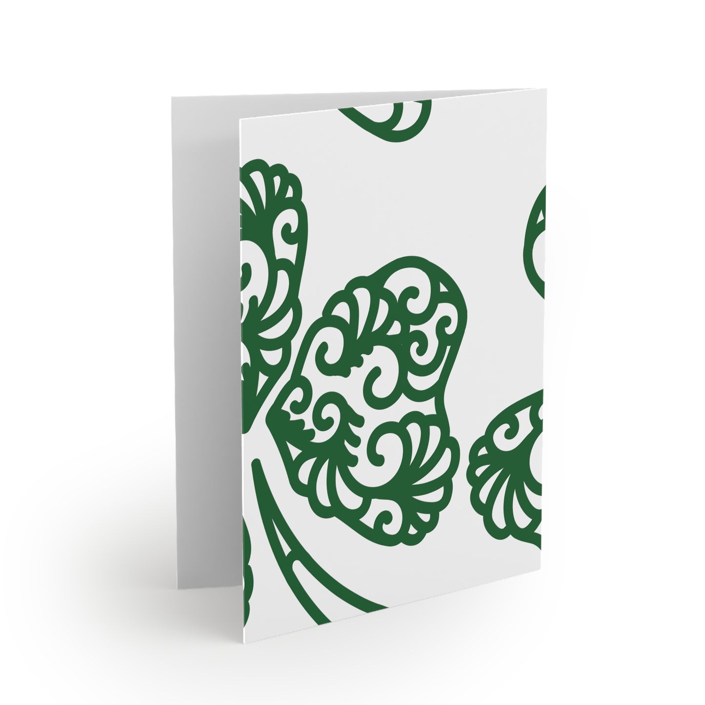 Greeting Cards Set ( 8 )- Irish Shamrock for Goodluck, Love, St Patrick's Day