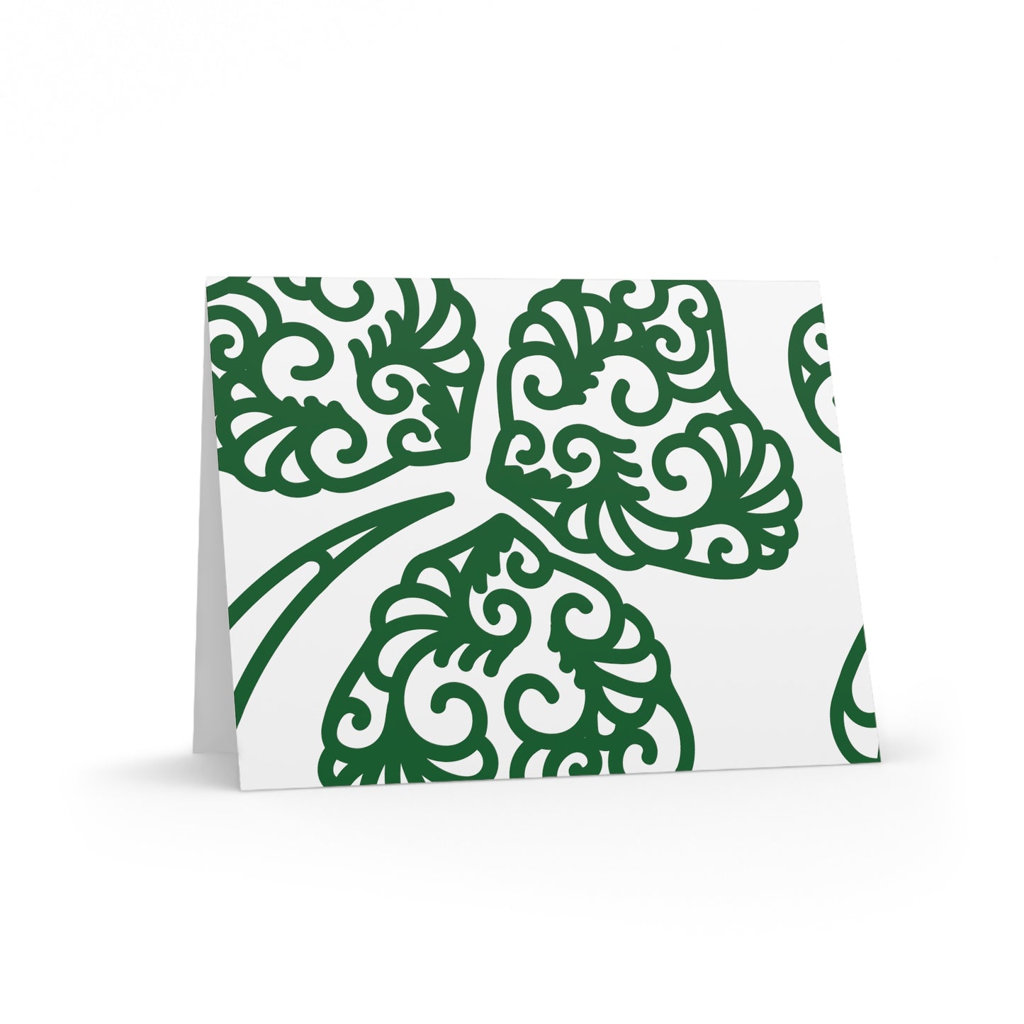 Greeting Cards Set ( 8 )- Irish Shamrock for Goodluck, Love, St Patrick's Day