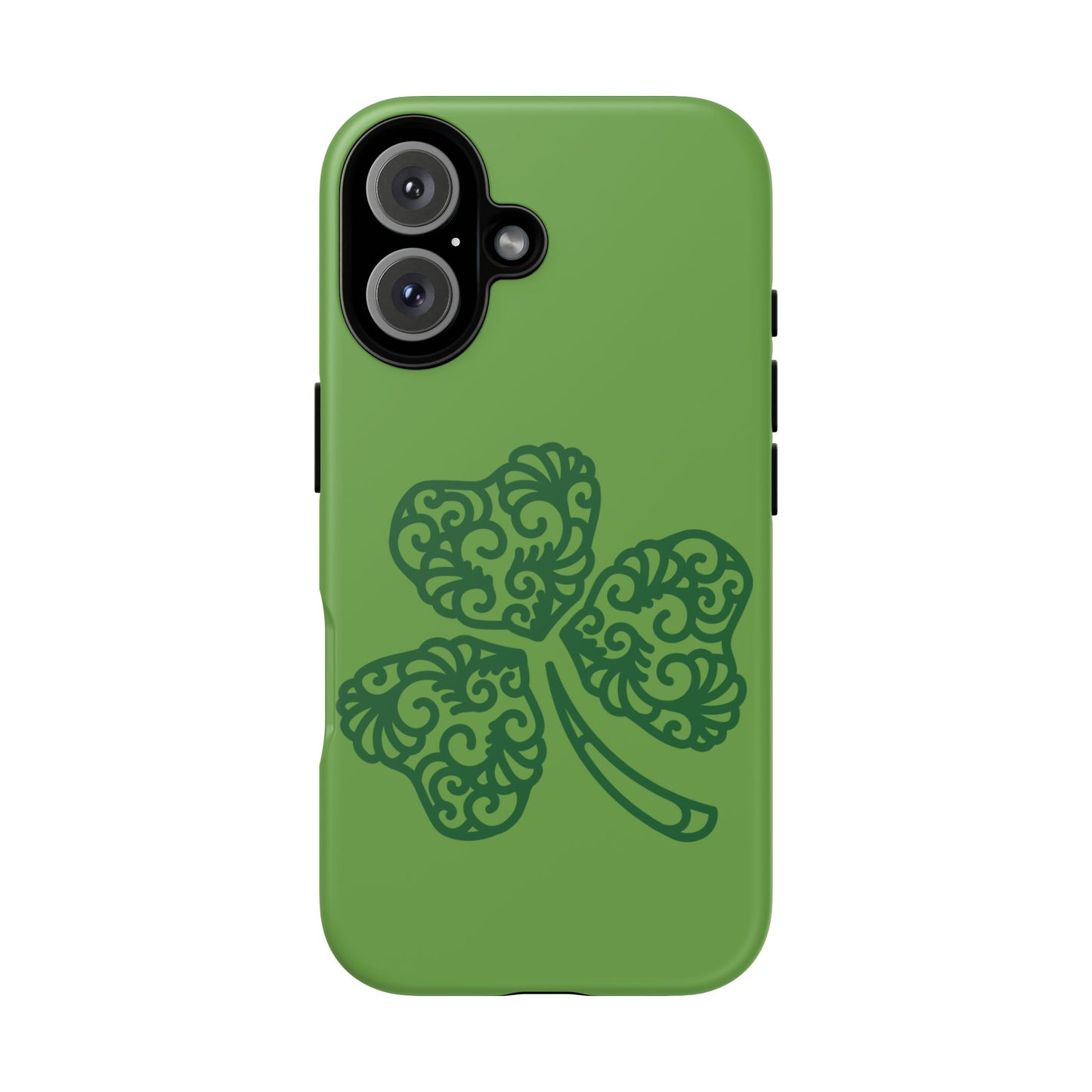Green shamrock  phone case (Tough Cases)