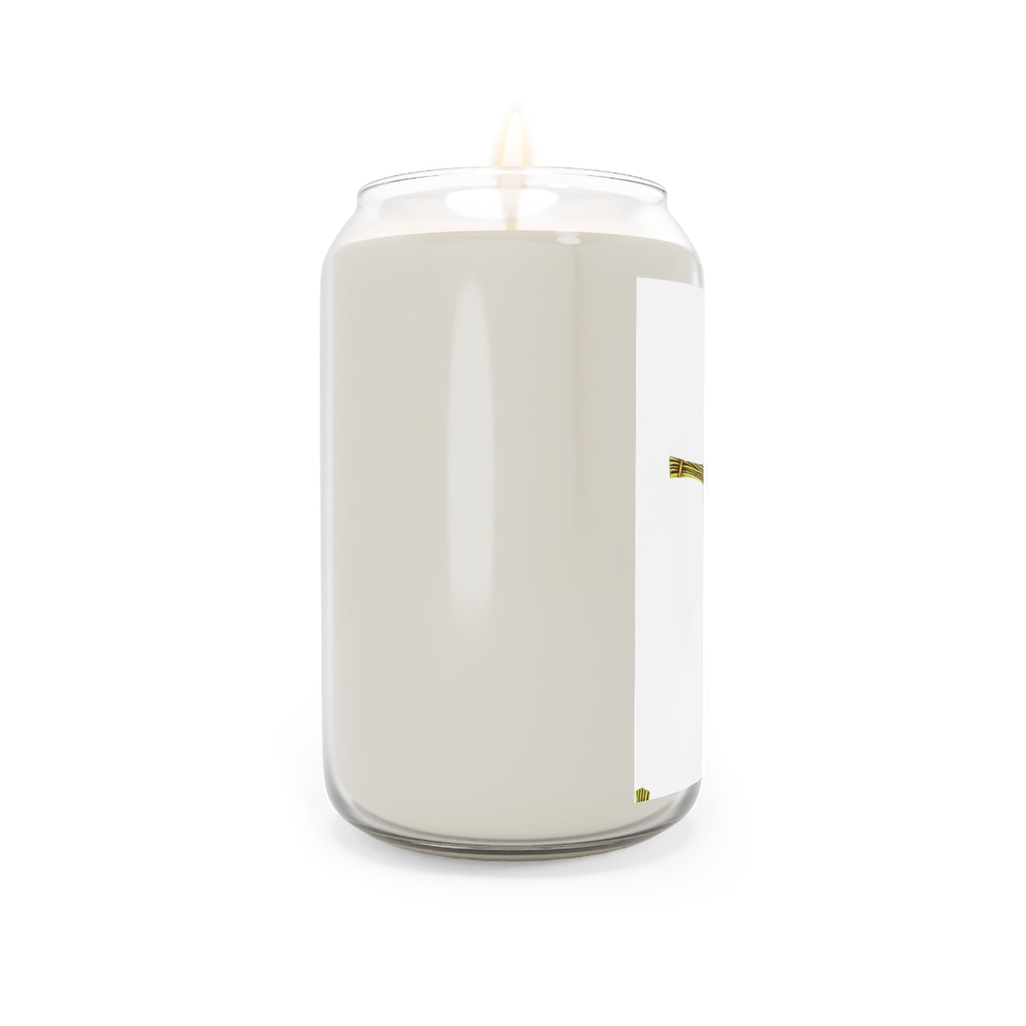 Irish St Brigid's Cross Scented Candle-average burn time 70-80 hours
